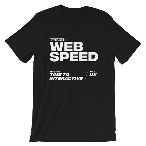 Web Speed Short-Sleeve Unisex T-Shirt