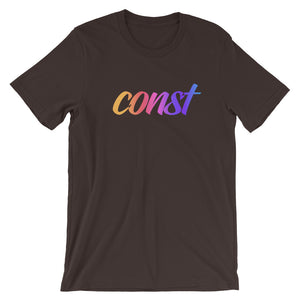 Const Short-Sleeve Unisex T-Shirt