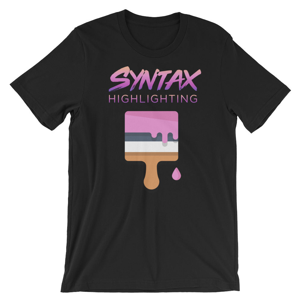 Syntax Highlighting Short-Sleeve Unisex T-Shirt