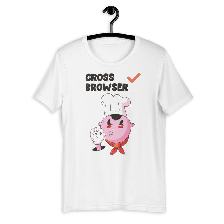 Cross Browser Support Short-Sleeve Unisex T-Shirt