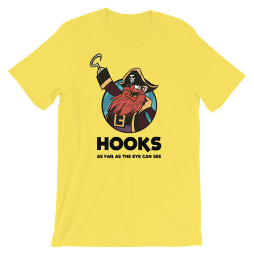 Hooks As Far As The Eye Can See Short-Sleeve Unisex T-Shirt