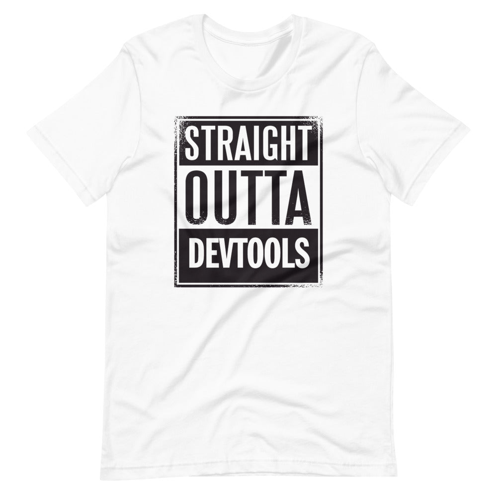 Straight Outta DevTools Short-Sleeve Unisex T-Shirt