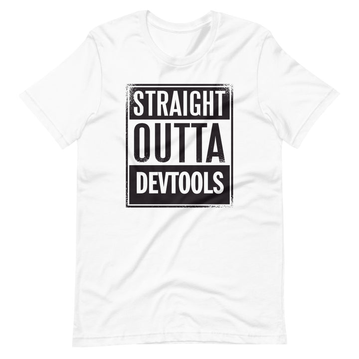 Straight Outta DevTools Short-Sleeve Unisex T-Shirt