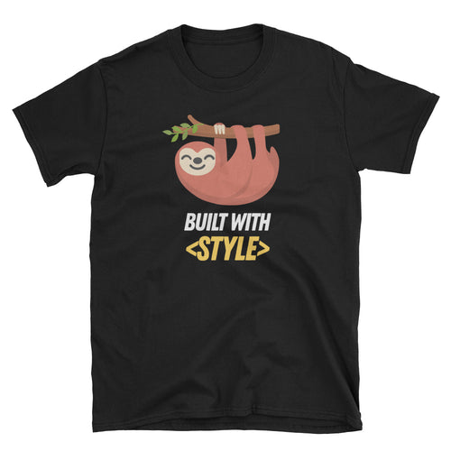 Built With Style (CSS) Short-Sleeve Unisex T-Shirt