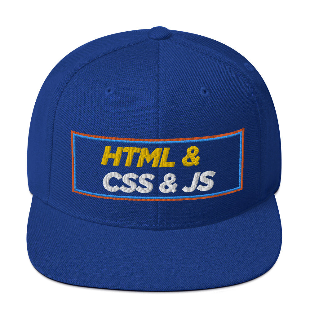 HTML & CSS & JS Snapback Hat