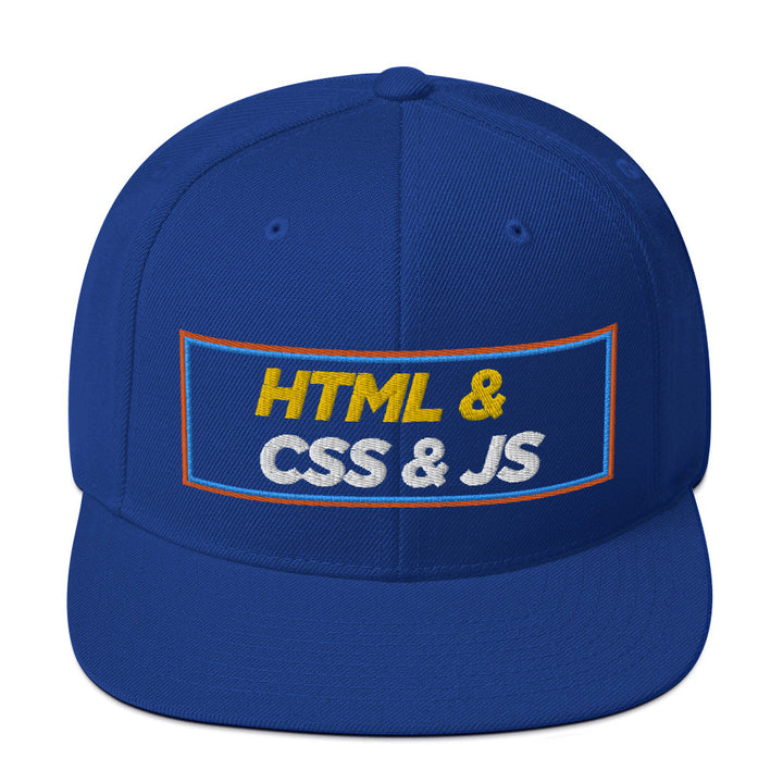 HTML & CSS & JS Snapback Hat