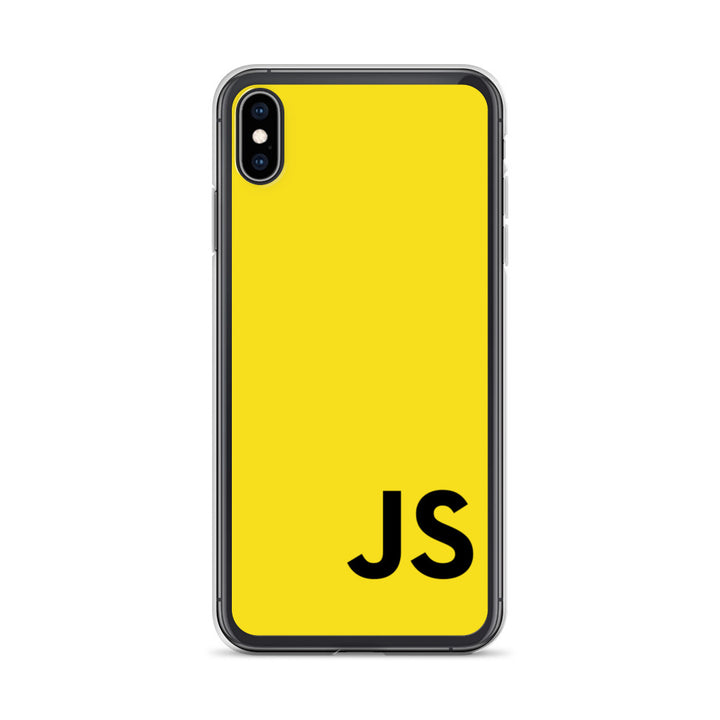 JavaScript (Yellow) iPhone Case