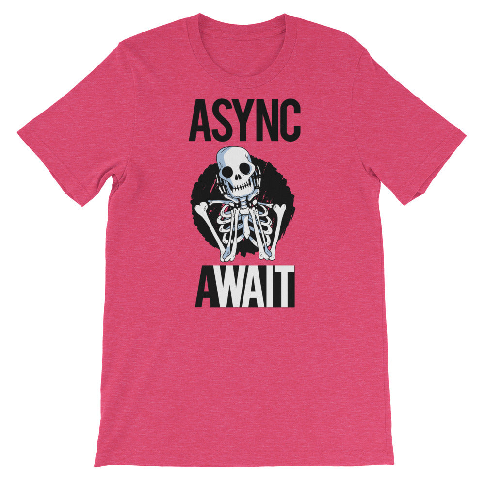 Async Await Short-Sleeve Unisex T-Shirt