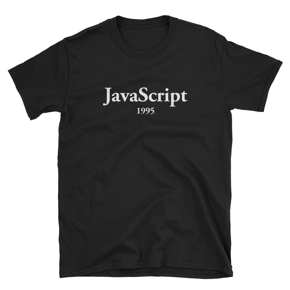 JavaScript - 1995 - Short-Sleeve Unisex T-Shirt
