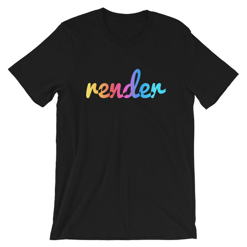 Render Short-Sleeve Unisex T-Shirt