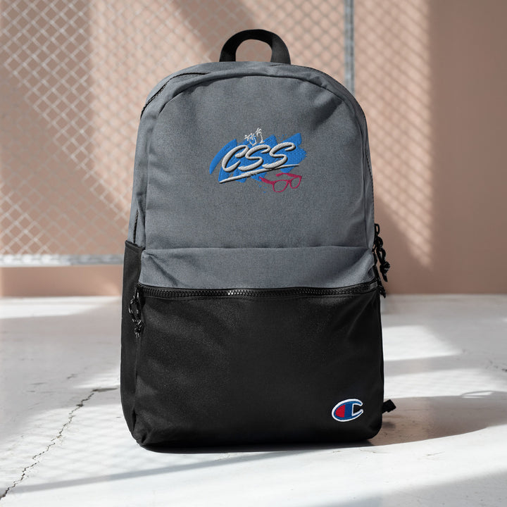 CSS Embroidered Champion Backpack