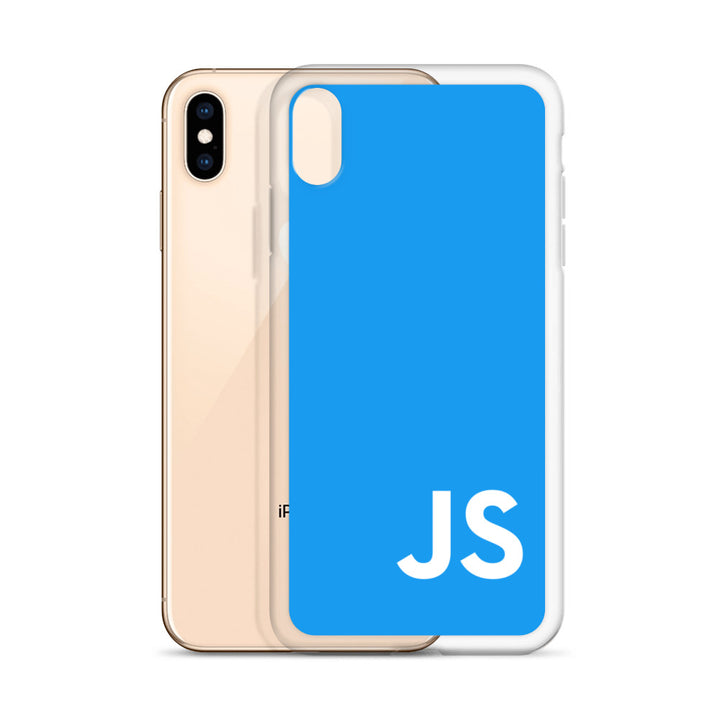 JavaScript (Blue) iPhone Case