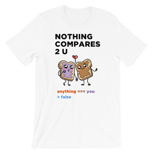 Nothing Compares 2 U Short-Sleeve Unisex T-Shirt