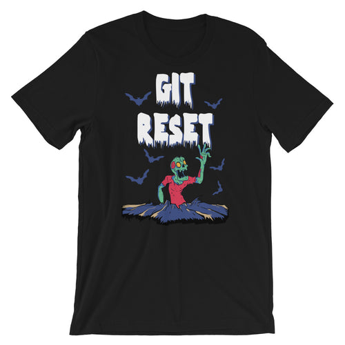Git Reset (Zombies!) Short-Sleeve Unisex T-Shirt