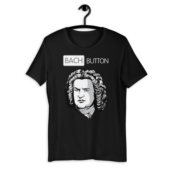 Bach Button Short-Sleeve Unisex T-Shirt