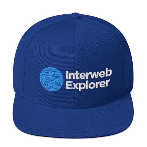 Interweb Explorer Snapback Hat