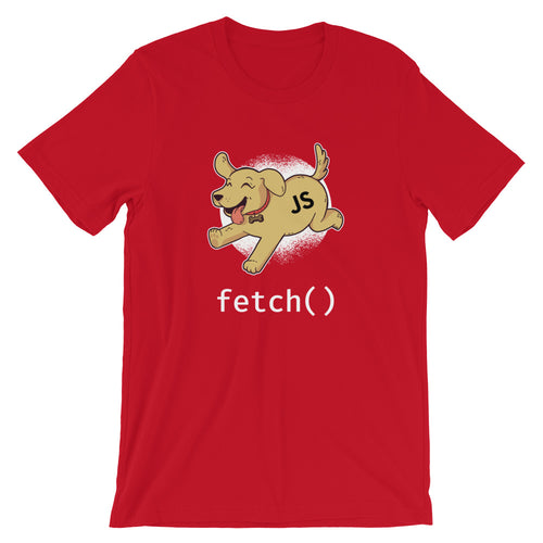fetch() Puppy Short-Sleeve Unisex T-Shirt