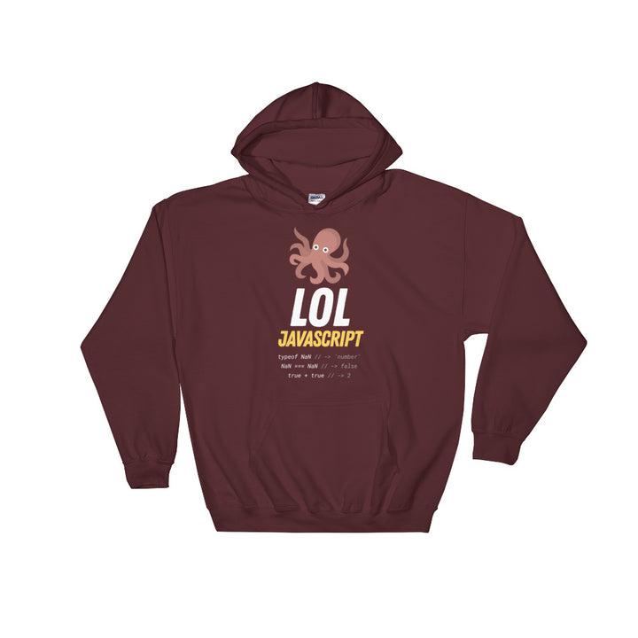 LOL JavaScript Hooded Sweatshirt