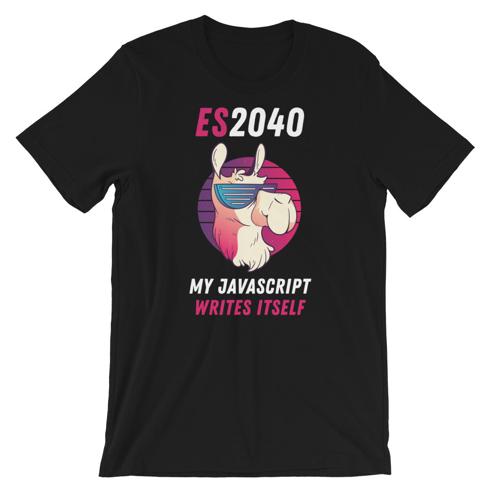 ES2040 JavaScript Writes Itself Short-Sleeve Unisex T-Shirt