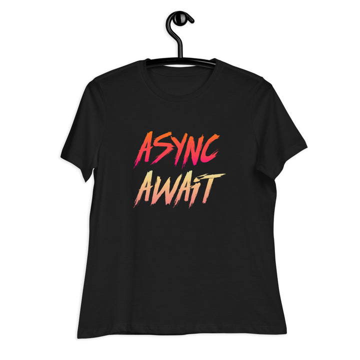 Async Await Women's Relaxed Fit T-Shirt