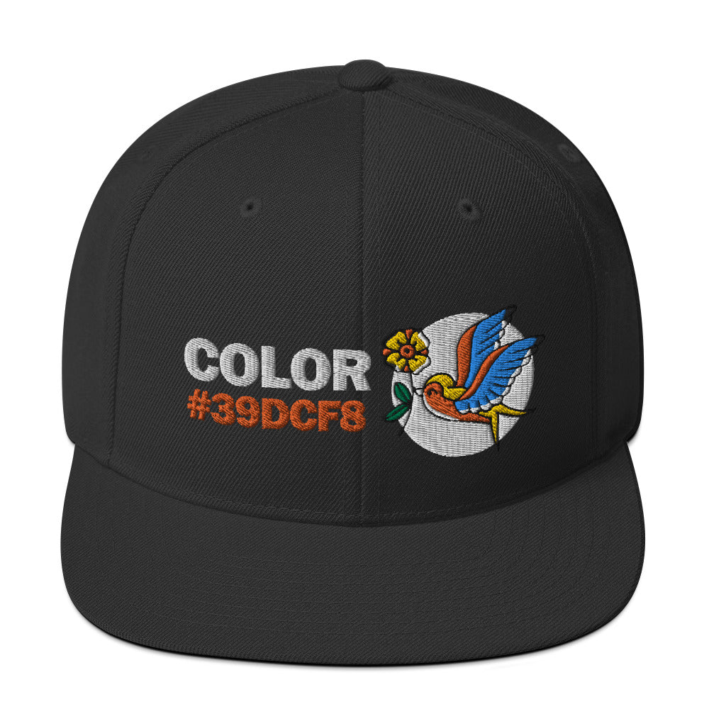 CSS Bird Snapback Hat