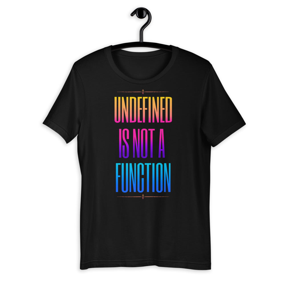 Undefined Is Not A Function Gradient Short-Sleeve Unisex T-Shirt