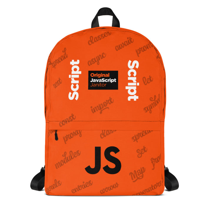 Original JavaScript Janitor Backpack