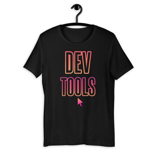 DevTools Gradient Short-Sleeve Unisex T-Shirt