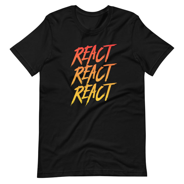 React React React Short-Sleeve Unisex T-Shirt