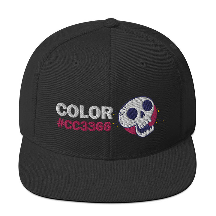 CSS Skull Snapback Hat