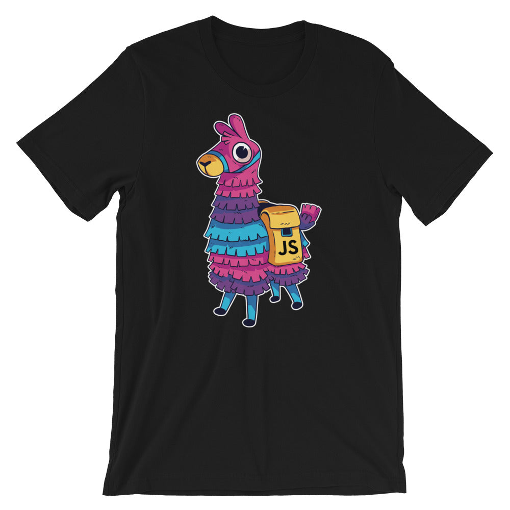 JavaScript Llama Short-Sleeve Unisex T-Shirt