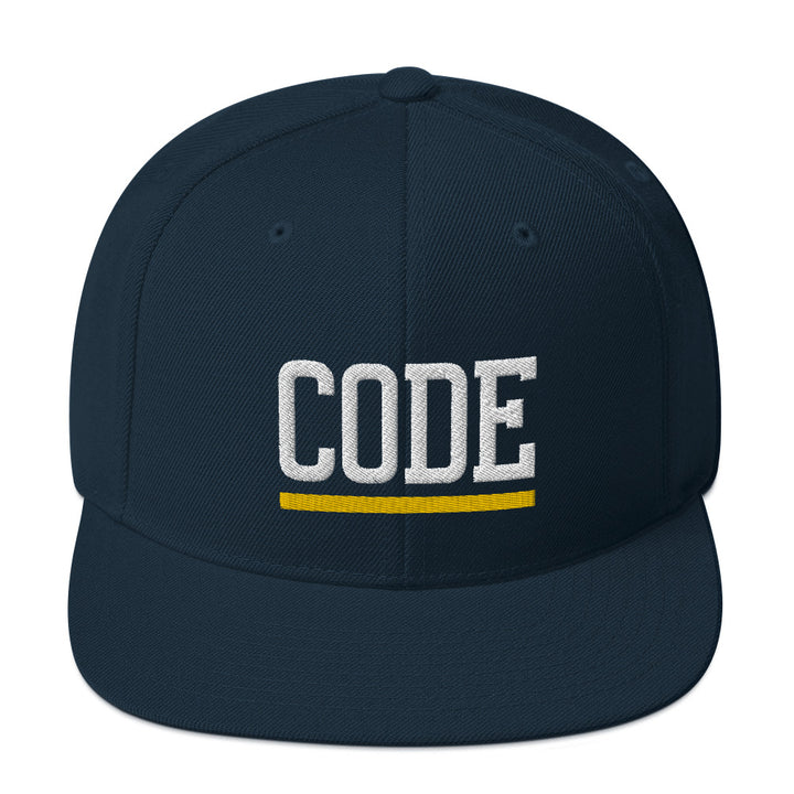 Code (Yellow) Snapback Hat
