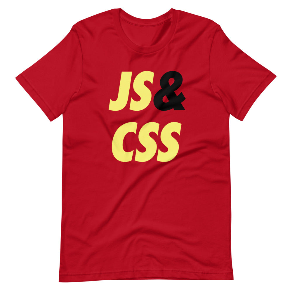JS & CSS Short-Sleeve Unisex T-Shirt