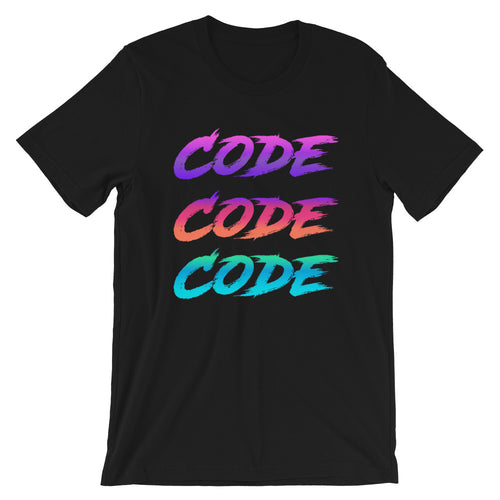 Code Code Code Short-Sleeve Unisex T-Shirt