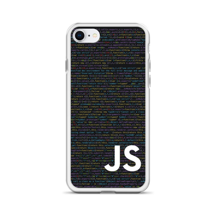 JavaScript Code Liquid Glitter Phone Case
