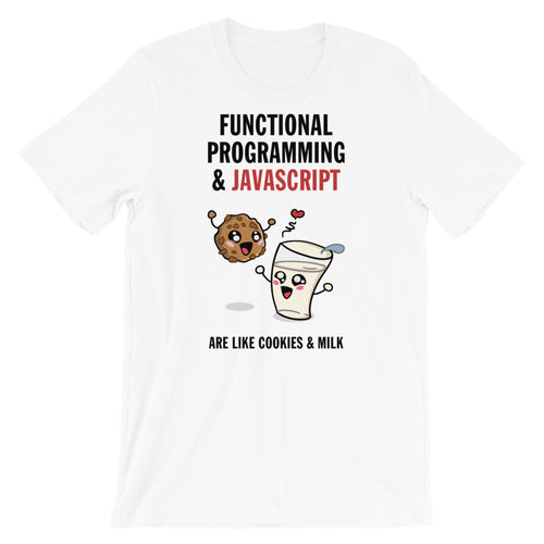 Functional Programming And JavaScript Short-Sleeve Unisex T-Shirt