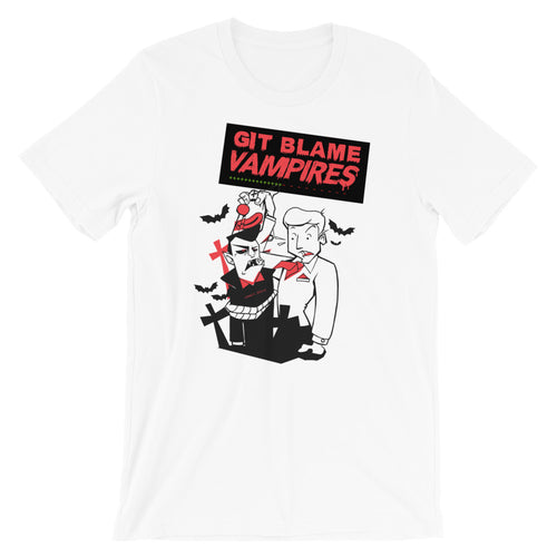 Git Blame Vampires Short-Sleeve Unisex T-Shirt
