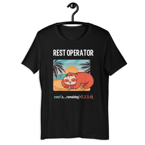 Rest Operator Sloth Short-Sleeve Unisex T-Shirt